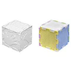 Кубики Ортодон. Модули пазлы 12 шт. 2 кубика