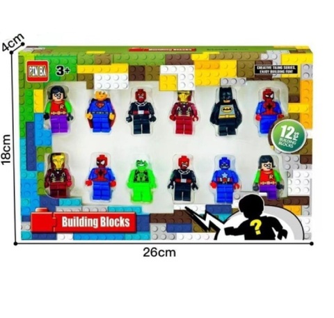 Набор Фигурок Мстители 12в1