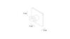 Fixsen SQUARE Крючок одинарный FX-93105