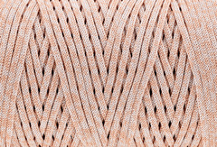 Персиковый меланж Лайт 3 мм Полиэфирный шнур