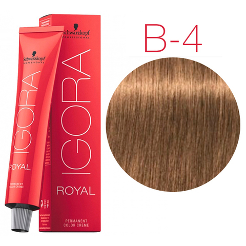 Schwarzkopf Igora Royal High Power Browns B-4 (Коричневый бежевый) - Краска для волос