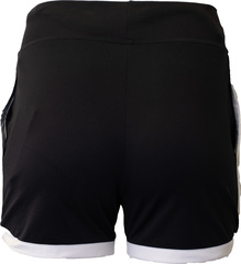 Женские теннисные шорты Hydrogen Tech Shorts - black/white