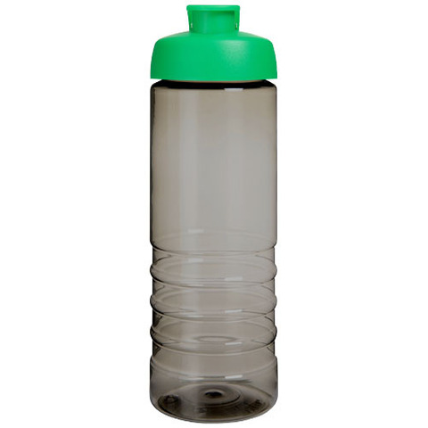 Спортивная бутылка H2O Active® Eco Treble объемом 750 мл с куполообразной крышкой