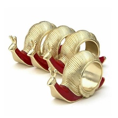 Кольца для салфеток Улитки L'objet [Арт. NJ5701]