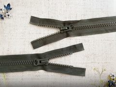 Молния трактор Т8, L 70 см, 2 бегунка, хаки