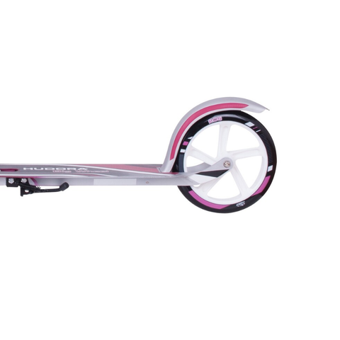 Двухколесный самокат Hudora Big Wheel 205 magenta/silver