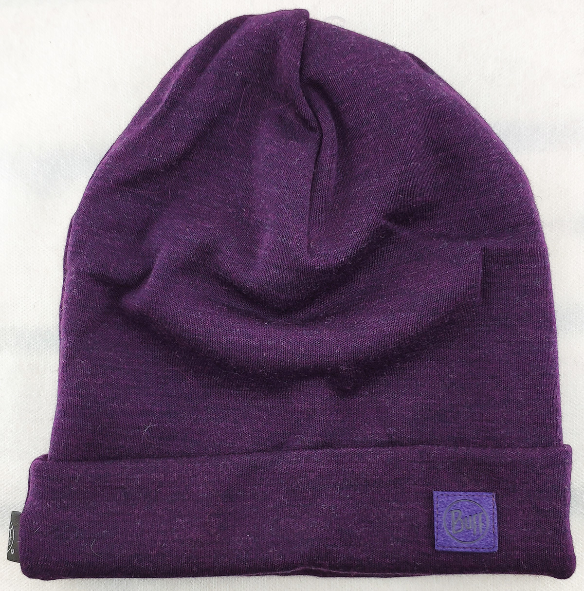 Buff Hat Wool Heavyweight Deep Purple 
