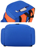 Картинка рюкзак городской Skully HXBP2303-36 blue-orange - 8