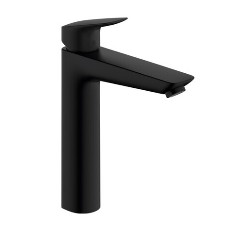 Hansgrohe Logis 71090670 Высокий смеситель для раковины (чёрный матовый)