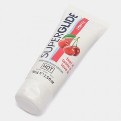Гель лубрикант на водной основе с ароматом Вишни «Superglide» 75 мл.
