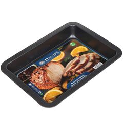 Форма для выпечки сталь, 27х37.6х5 см, антиприг, прямоуг, Daniks, K-432