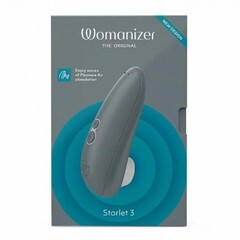 Бесконтактный клиторальный стимулятор Womanizer Starlet 3 серый
