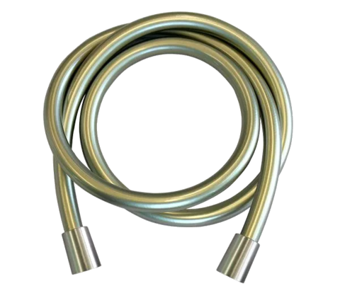 REMER 332CN2G120NPO Шланг для душа из pvc с двумя гайками конической формы 120см
