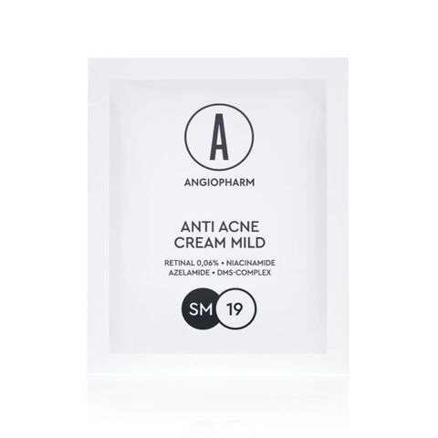 ANGIOPHARM КРЕМ ДЛЯ ПРОБЛЕМНОЙ КОЖИ С РЕТИНАЛЕМ MILD, 3 МЛ | ANTI ACNE CREAM MILD