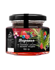 Варенье из сосновой шишки с  лесными ягодами 150 г Сам бы ел