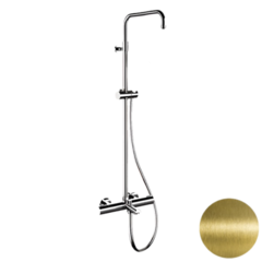 Remer Elegance EQ34ASSDVO Душевая система термостатическая с изливом, латунь состаренная фото