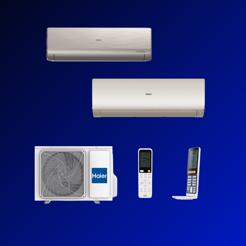 Мульти сплит-система Haier AS12NS6ERA-G + AS50S2SF3FA-G / 2U50S2SM1FA-3 на 2 комнаты 35+50 м2