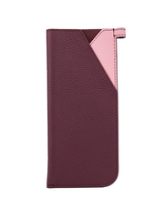 Glasses case BERN berry color