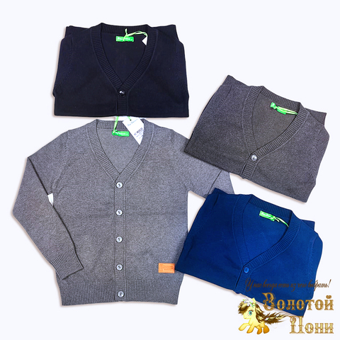 Кардиган хлопок м (7-11) 250617-PN-М3520