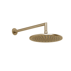 Gessi 63348#726 Gessi Верхний душ Ø250 мм., с настенным держателем 348 мм., цвет warm bronze brushed pvd фото