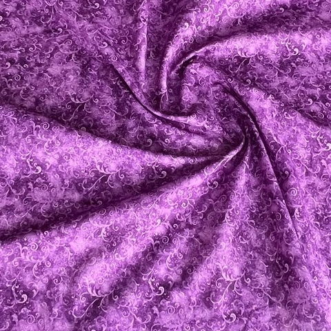В ПУТИ, ВИТИЕВАТЫЙ УЗОР, ФИОЛЕТОВЫЙ - 100% ХЛОПОК