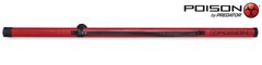 Тубус Poison Armor Velcro 1PC красный/черный
