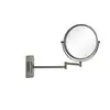Aquatek AQ4910BGM AQ4910BGM зеркало косметическое настенное 3х, оружейная сталь (шлиф. черный хром)