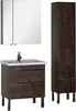 Aquanet 213084 Тумба с раковиной Aquanet Эвора 80 дуб антик (213084)