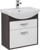 Aquanet 212652 Тумба с раковиной Aquanet Грейс 65 дуб кантербери/белый (2 ящика) (212652)