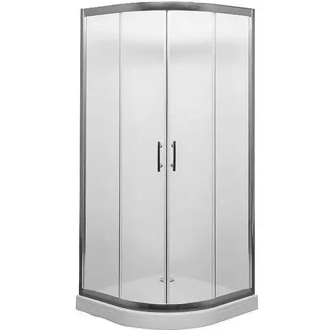Aquanet NAA2142 Компл.1 - NAA2142 Душевая шторка Alfa (900х900х2000) стекло прозрачное хром (R480) (168415)