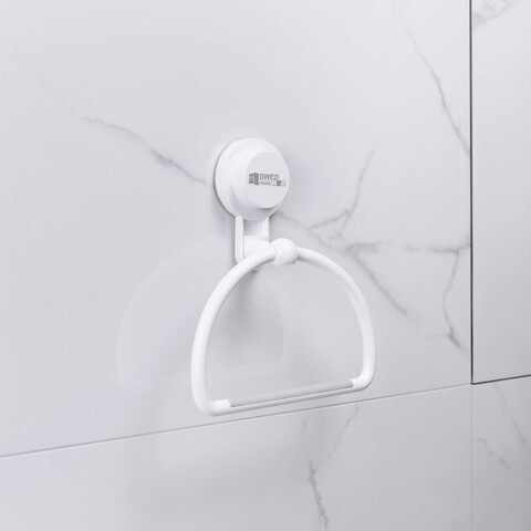 Держатель для полотенца, цвет: белый