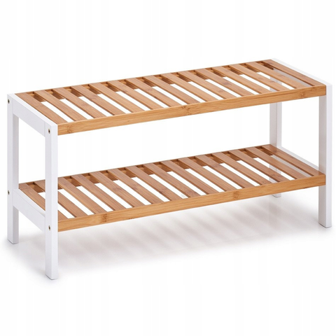 Полка для обуви ÅRESJÖN (69*27*39 cm.), материал: бамбук, цвет: естественный/белый