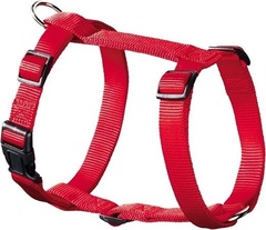 Шлейка для собак, Hunter Smart Ecco Sport М (42-65/45-76 см), нейлон красная