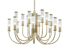 Подвесная люстра Newport MADONNA 4558+4+4/C gold, М0069317