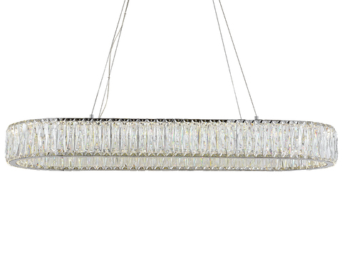 Подвесная светодиодная люстра Newport CRYSTAL 8240N/90 oval, М0071032