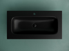 Ceramica Nova CN7019MB Раковина накладная Element с отверстием под смеситель 910*457*137мм, цвет черный