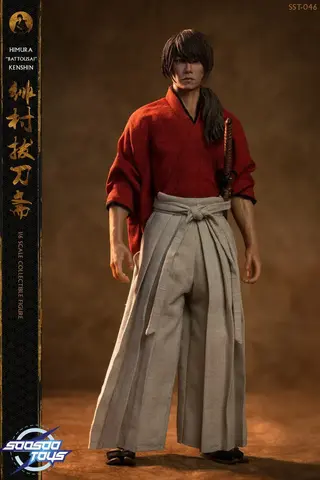 Фигурка Химура Кэнсин масштаб 1/6 Аниме-сериал Rurouni Kenshin SooSooToys