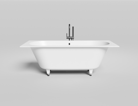 Salini ORNELLA AXIS 170x70 104613GRF Ванна встраиваемая S-Sense, глянцевый, RAL полностью