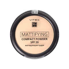 Матирующая компактная пудра для лица  Mattifying Compact Powder SPF 20  тон 03 Soft Beige , ( Витэкс )