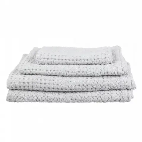 Набор вафельных полотенец Abyss & Habidecor Поусада 930 светло-серый