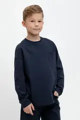 джемпер  для мальчика  КР 302403/индиго к458