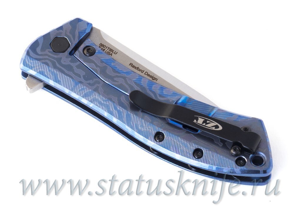 Нож Zero Tolerance 0801TIBLU First 4 Rexford