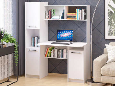 Компьютерный стол Фронда-6 белый