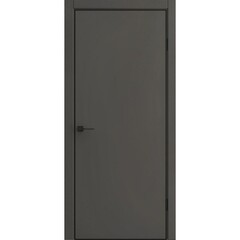 Купить Межкомнатная дверь экошпон ДП-50 graphite silk глухая
