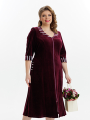 4074В Халат на молнии