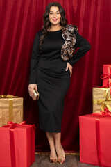 Платье вечернее Кармелита (черное) П14665-5М LT Collection