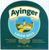Ayinger Lager Hell этикетка Ayinger Lager Hell этикетка
