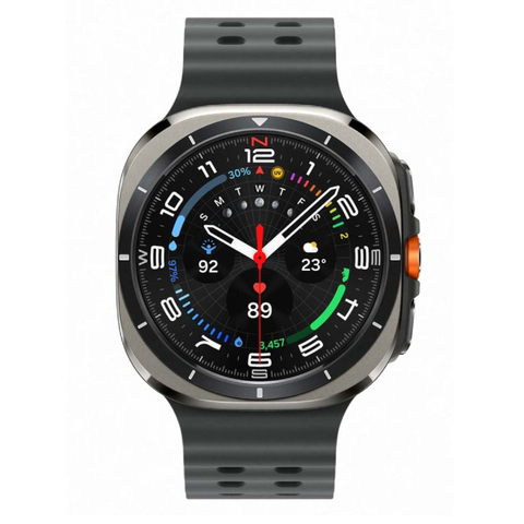 Умные часы Samsung Galaxy Watch Ultra (2025) LTE 47mm Titanium Silver Marine Band Dark Grey