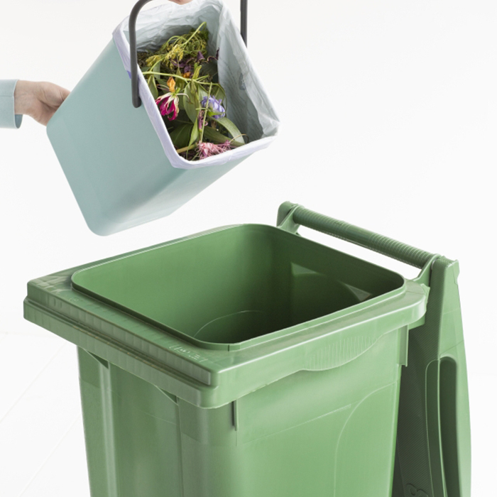 Встраиваемое мусорное ведро Sort & Go (16 л), Мятный, арт. 109843 - фото 3