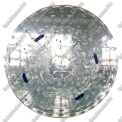 Гидро/аква зорб "Кристалл", ПВХ, диаметр 2,8 м, один вход